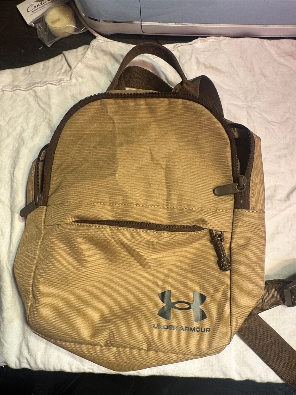 Under Armour Brown/Tan Small Everyday Backpack